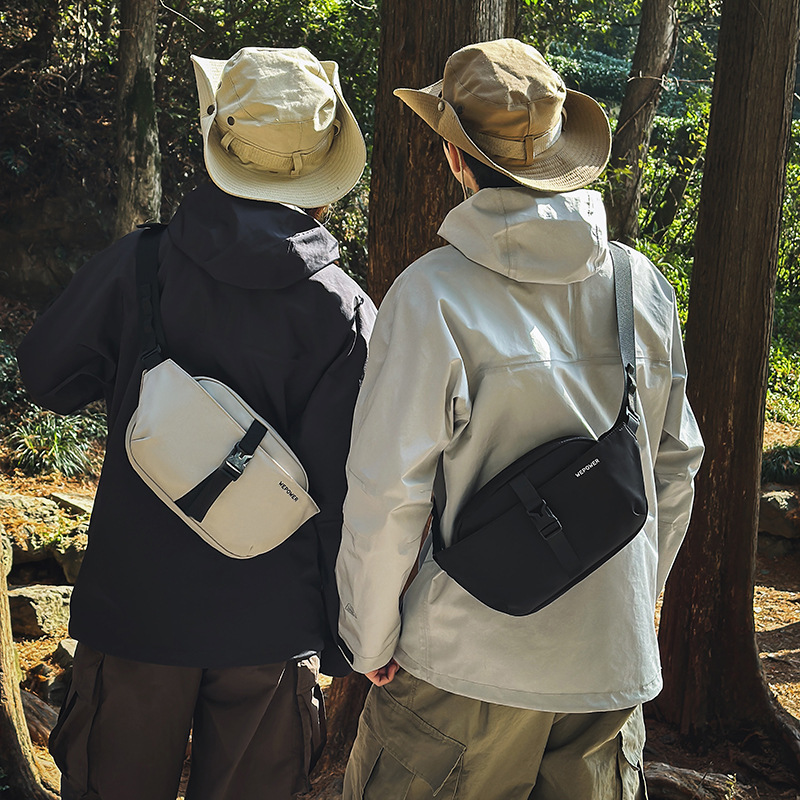 WEPOWER nueva bolsa de mensajero de viaje en la calle transfronteriza bolsa de mensajero de hombro de viaje bolso de pecho personalizado de moda