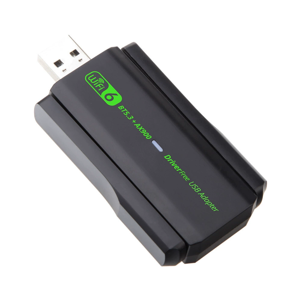 WiFi6 бездрайверная карта AX900M Bluetooth беспроводной сетевой адаптер USB для настольного ПК, приёмник 5.3 Bluetooth