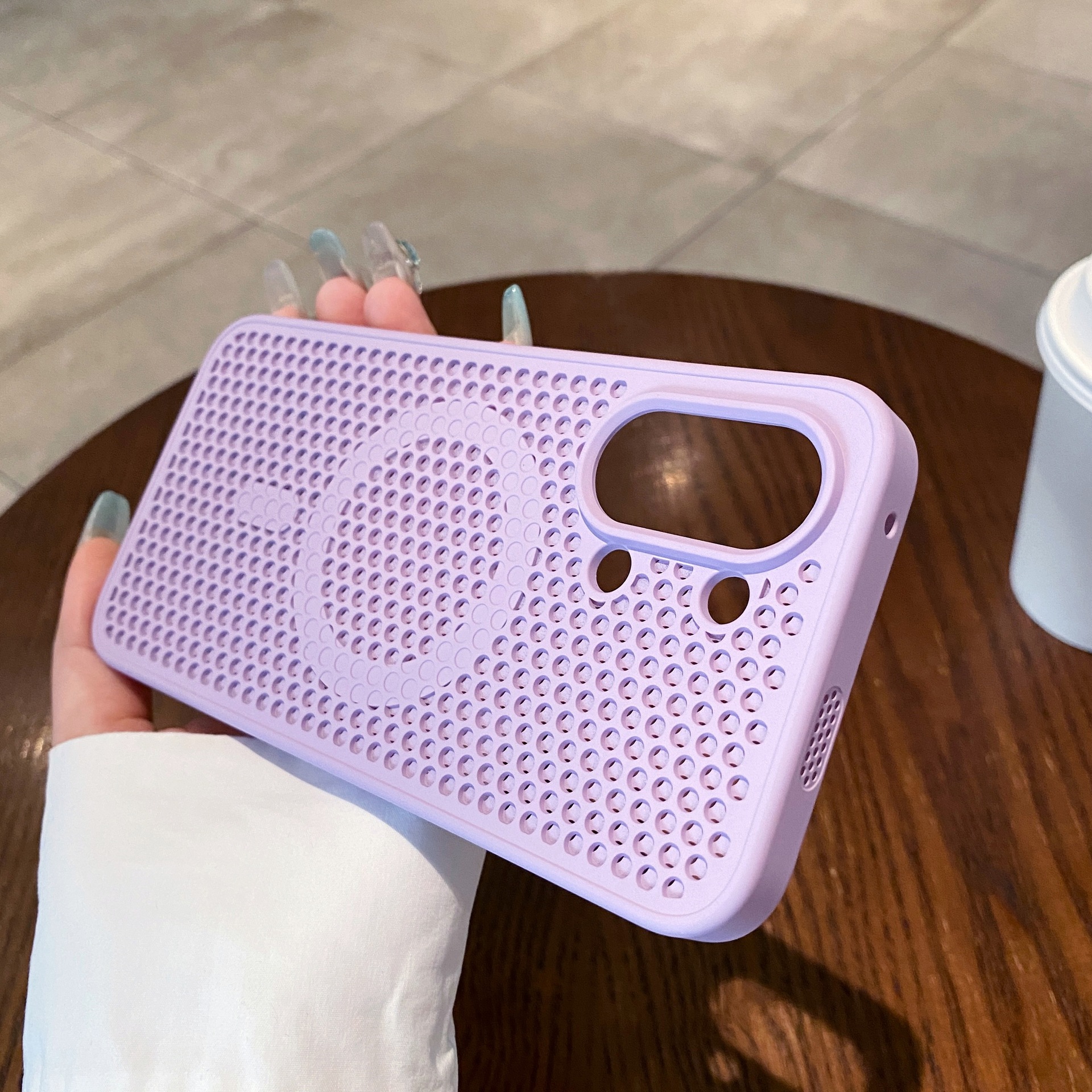 Heat dissipation magnetic suction - taro purple