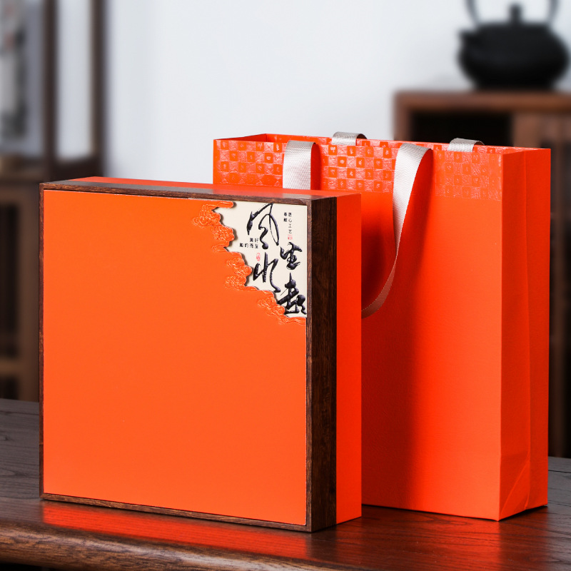 通宇福鼎白茶普洱老白茶白牡丹寿眉单饼礼盒357克茶饼茶叶盒包装