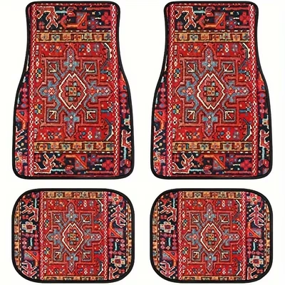 Amazon's best-selling vintage car floor mats are dirt-resistant, wear-resistant, and easy to maintain. Direct sales and wholesale from the manufacturer (Avtomobil döşəmə paspasları) - classic-car-mat-01-3344two-piece-set