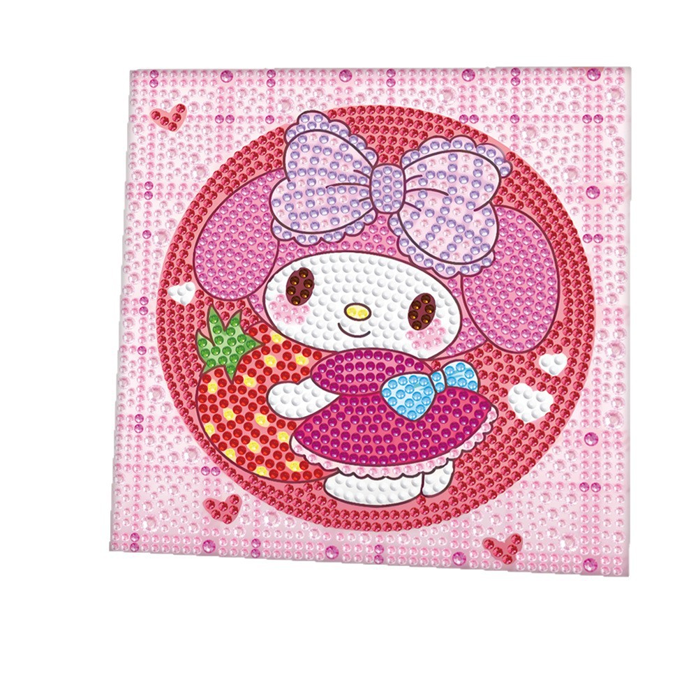 Nuevo diamante pintado Kulomi creativo para niños DIY hechos a mano con marcos llenos de diamantes pegados juguetes de dibujos animados al por mayor