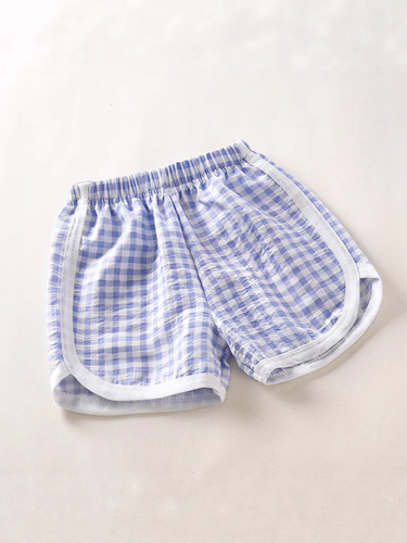 2025 New Children's Summer Shorts, Thin Striped Shorts for Boys and Girls, Casual Loose Shorts
