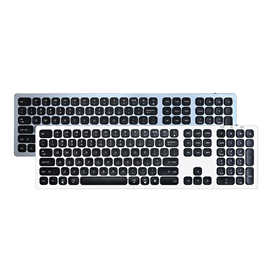 热销爆款 超薄2.4无线铝合金键盘笔记本电脑台式办公家用厂家直销