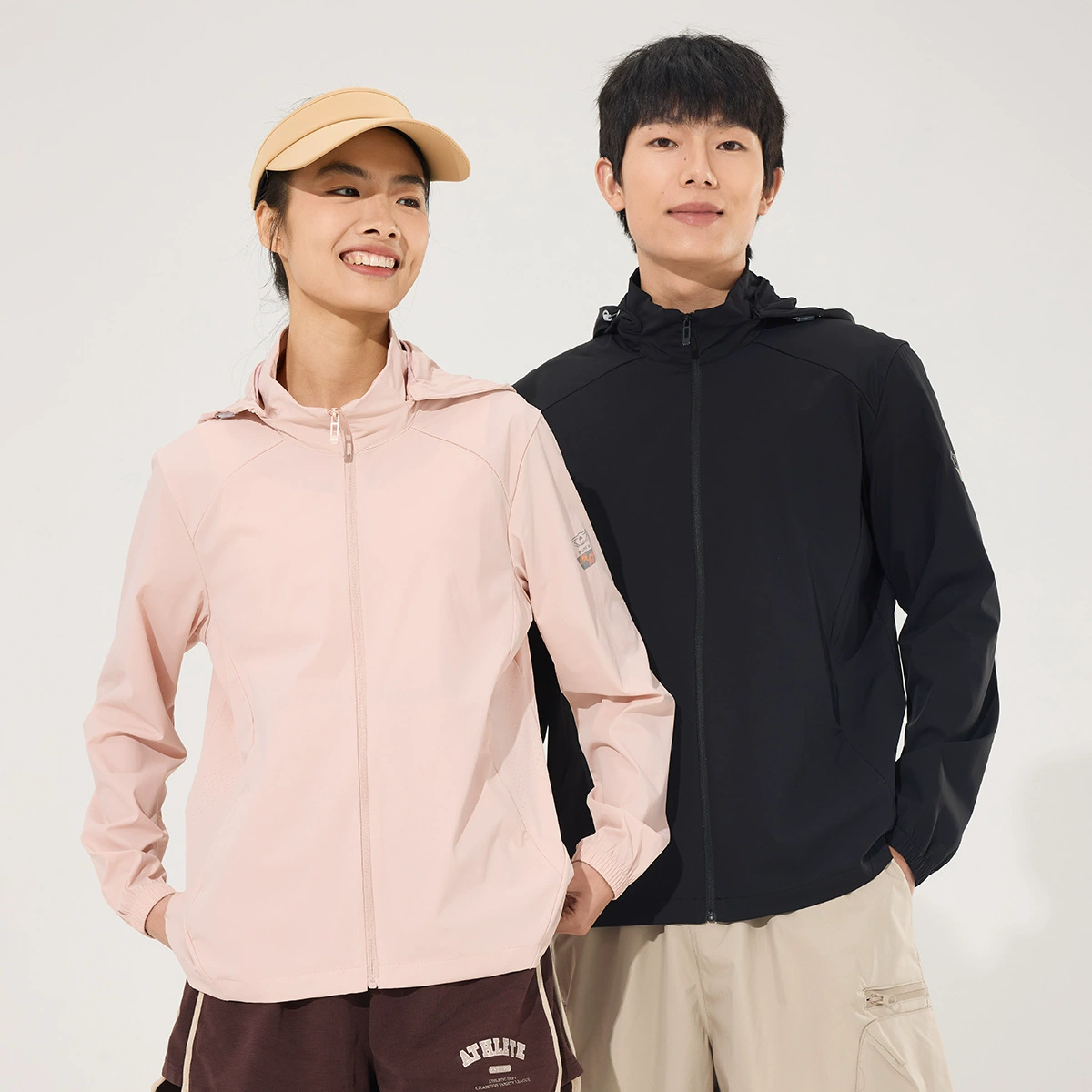 Новая летняя уличная солнцезащитная одежда для пар, тонкая дышащая одежда из ледяного шелка с защитой от УФ-лучей, спортивная одежда для рыбалки, кожаная одежда для мужчин