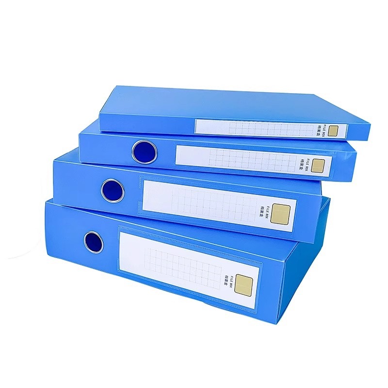 A4두꺼운 파일박스 신상품 55MM 사무용품 플라스틱 파일박스 시험지 보관함 계약서 정보함
