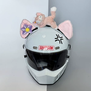 LinaBell Helmet Decoration Quick Release Stickers Motorcycle Helmet Accessories