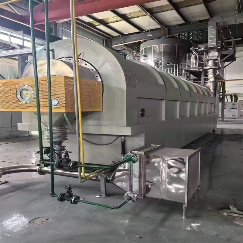 For Sale 0.6× 9m Electric Heating High Temperature Rotary Kiln Temperature 850 ℃    310S Material Original Control Cabinet