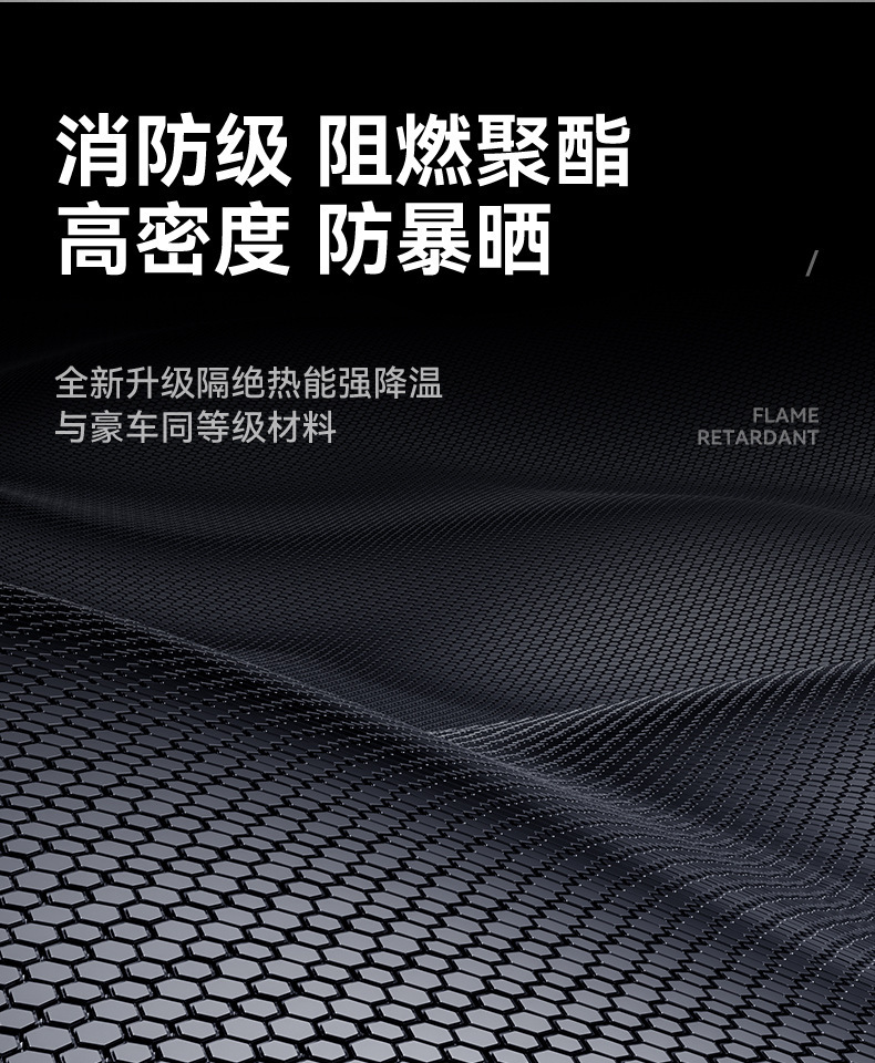 Car Sunshade Magnetic Sunshade for Car Side Windows, Sun Protection and Heat Insulation Sunshade