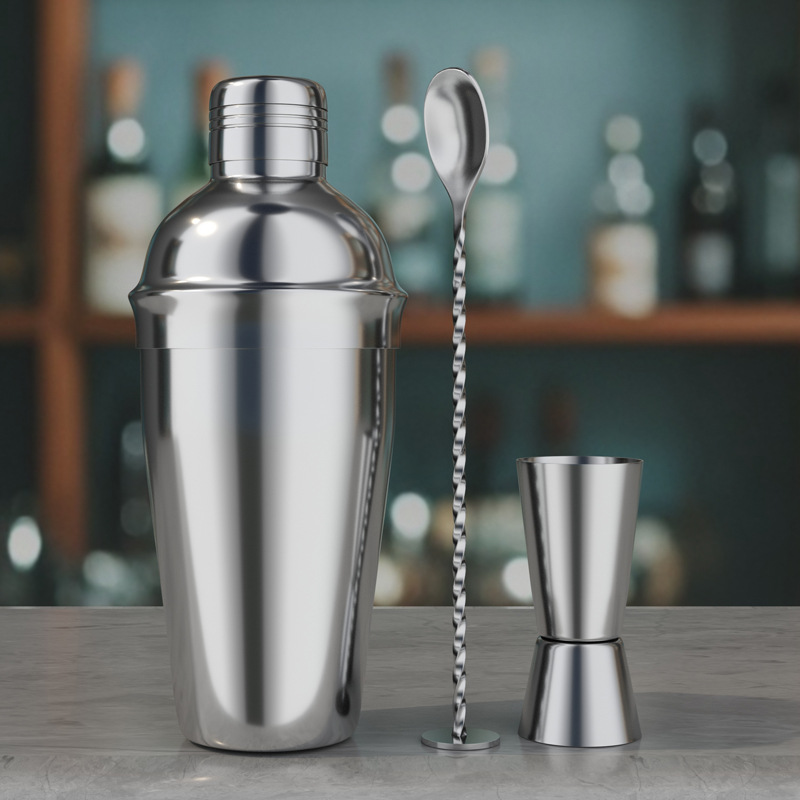 acero inoxidable shaker de mano batida mano limón té barra de cóctel herramientas barra cuchara batida francesa