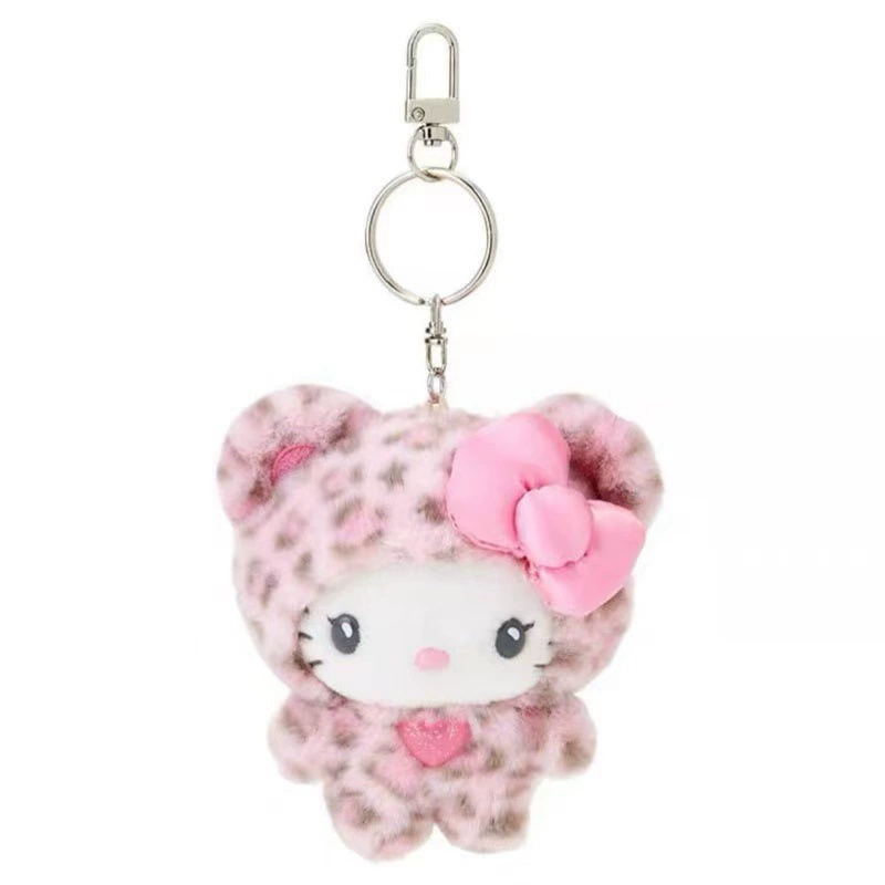 Плюшевый брелок Sanrio Hello Kitty, 9×6×10 см, бусиновая цепочка, 23 г