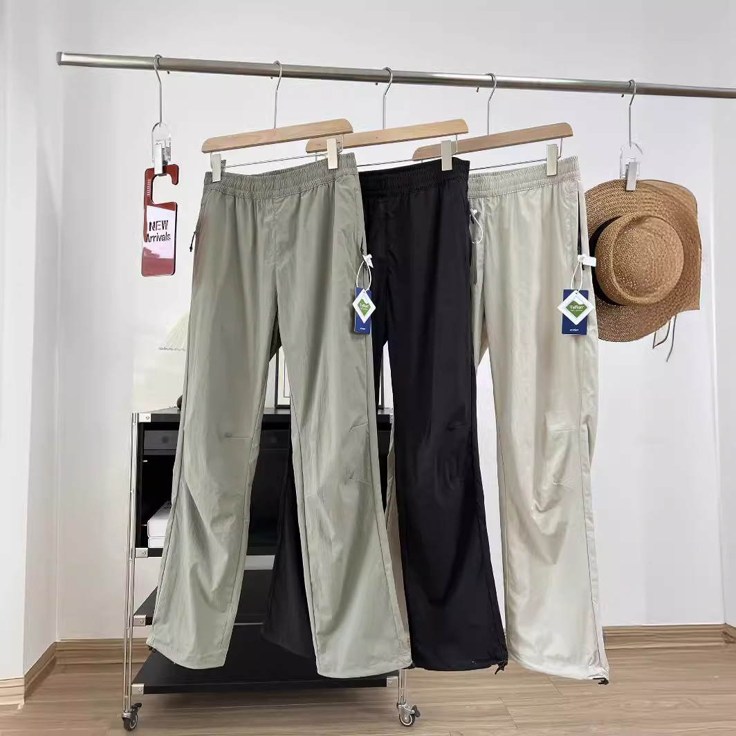 科技面料！男女同款立体裁剪薄款户外防风防水休闲裤冲锋裤