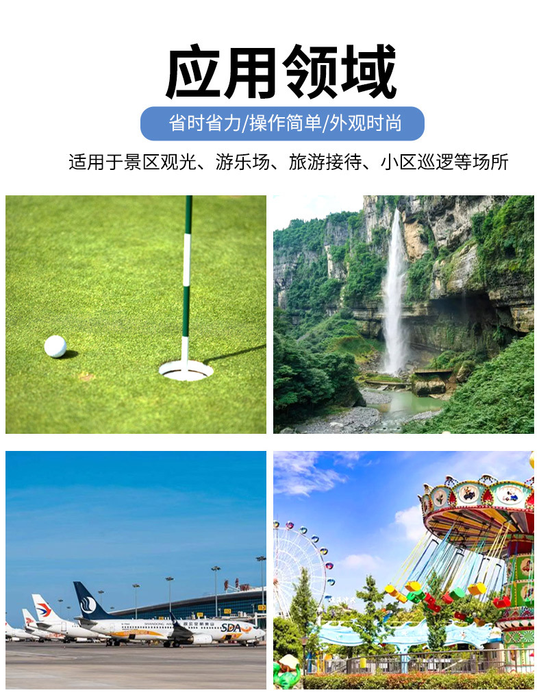 Electric Sightseeing Car with 14 Seats, Semi-Enclosed Shuttle Bus for Tourist Areas, Electric Shuttle Bus for Property Viewings, Electric Sightseeing Car for Tourist Areas