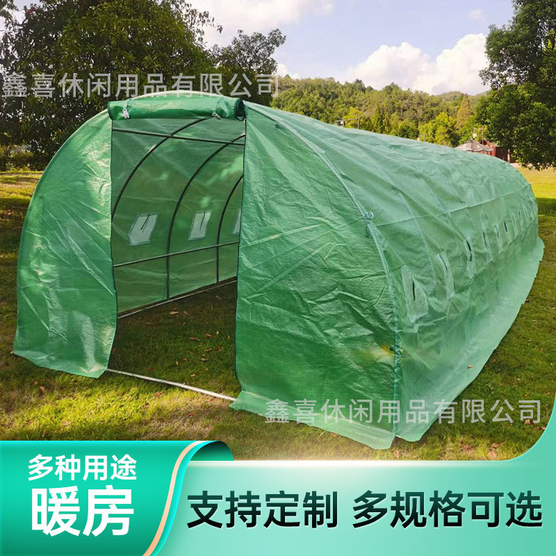 温室暖房大棚种植棚隧道式厂家日光农业大棚农作物冬暖夏凉批发