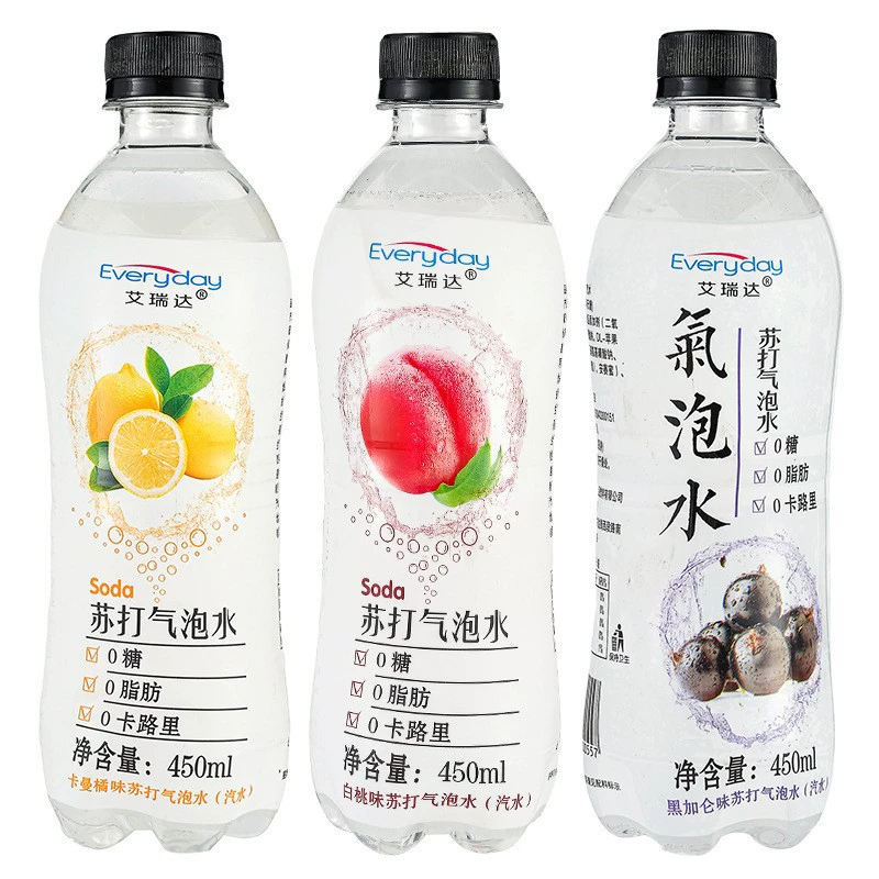 Газированный газированный напиток 450mlx24 бутылка Kaman Orange со вкусом персика со вкусом черной смородины