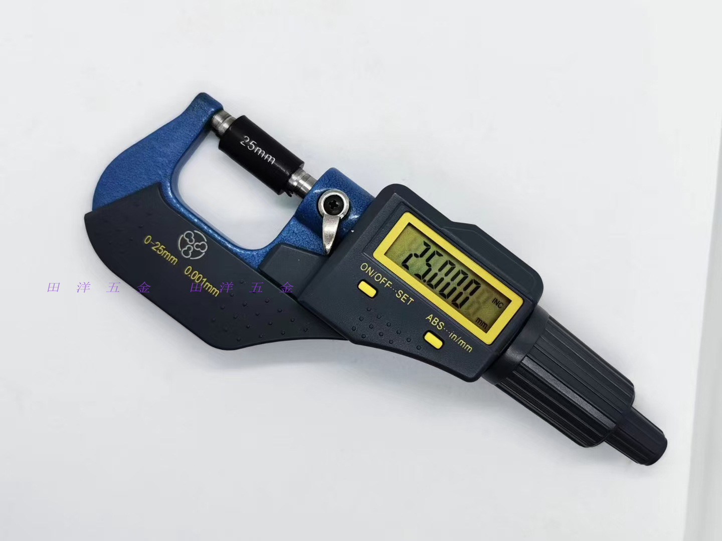 台湾SANF数显千分尺0-25-50-75-100mm电子外径千分尺