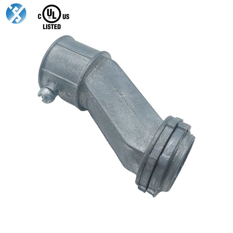 UL认证美标EMT偏置连接器 Zinc Die Cast EMT Offset Connector