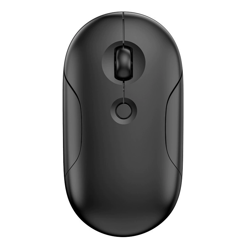Source Factory Pebble New 2.4G Wireless Mouse Wholesale Computer Office Universal Bluetooth Dual Mode Mouse