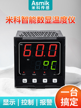 温控仪数显智能PT100热电阻K型热电偶温度显示控制器开关高精度