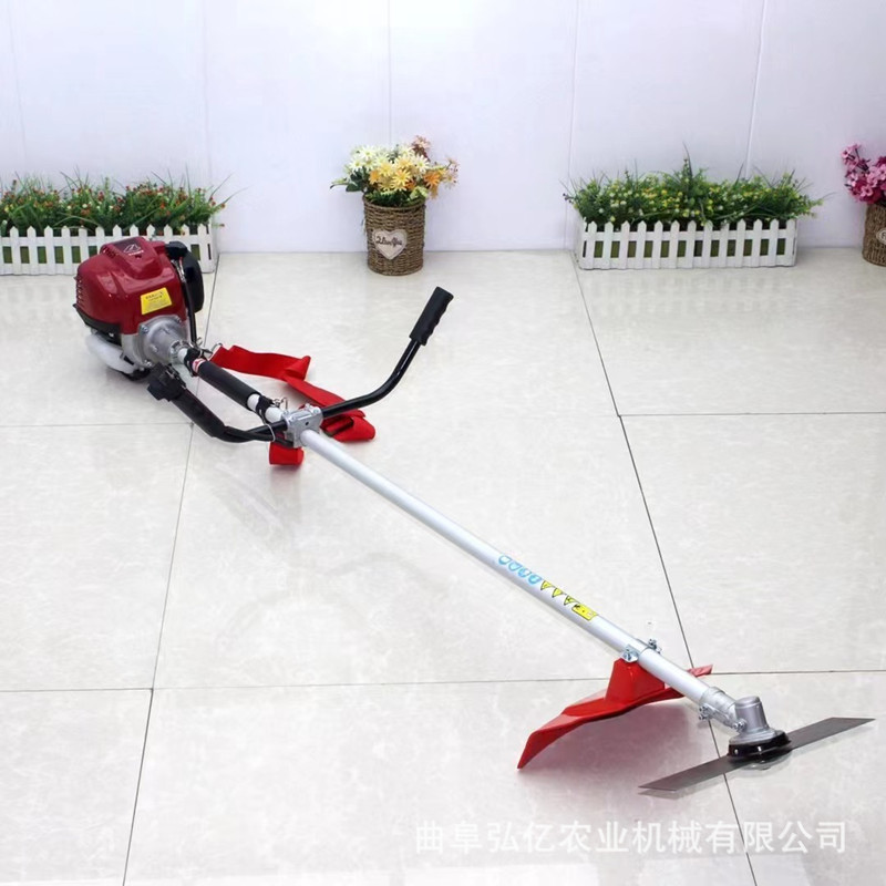 家用四冲程侧挂割草机小型田园绿化割灌机园林树木修剪打草机厂家