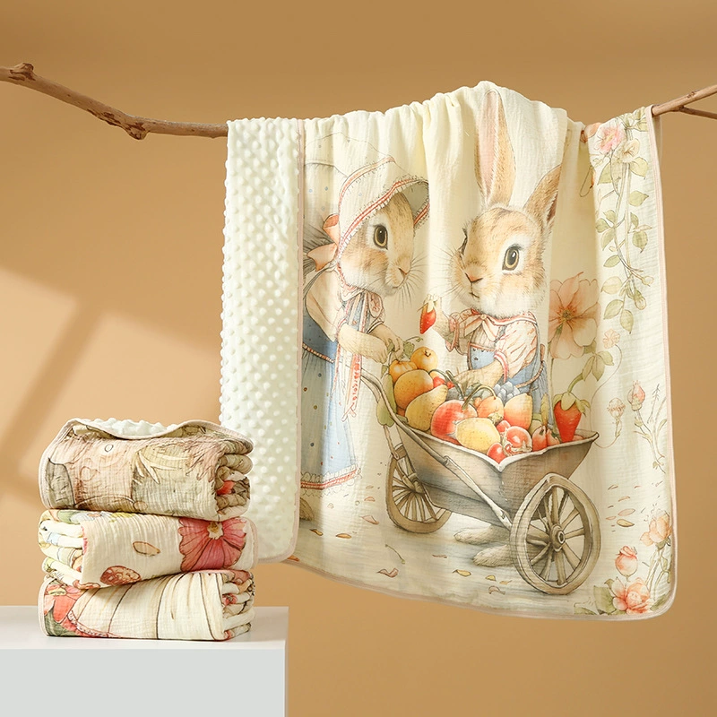 Doudou одеяло типа Baby хлопчатобумажная сумка для новорожденных, одеяло для детей весной и осенью