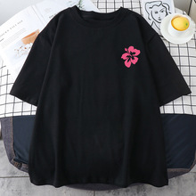 A Blooming Flowers Chest Mark Prints Mans T