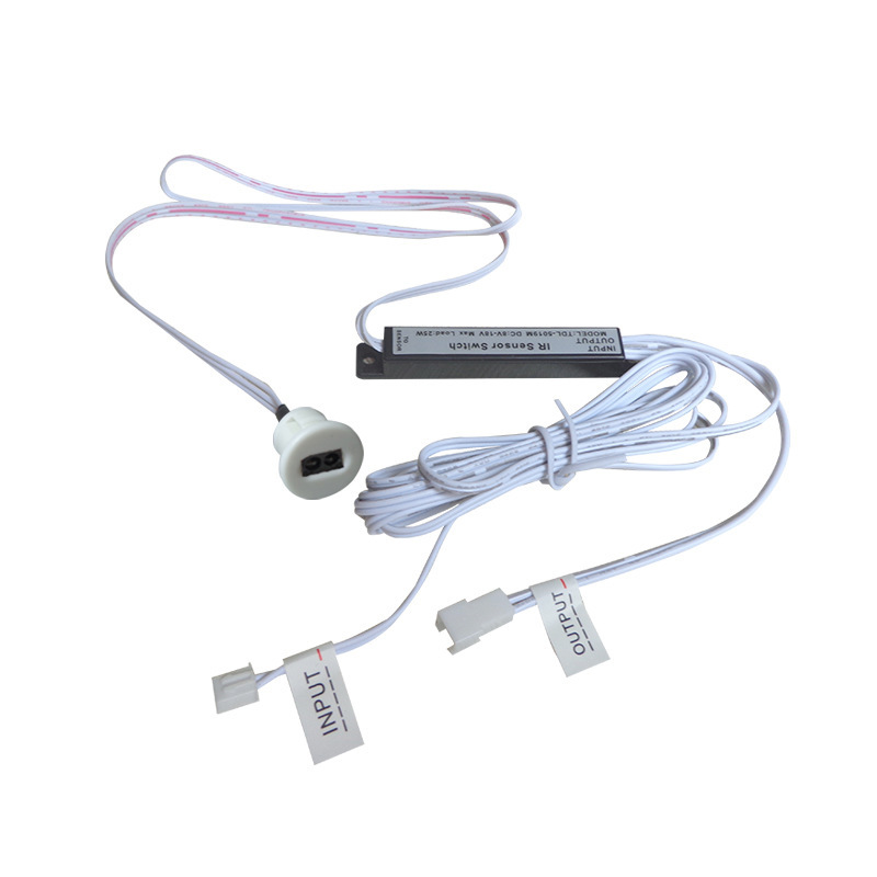 Tuodi cerrada interruptor del sensor 6-24V amplio voltaje de salida puerta de la luz de apertura de la puerta de cierre armario Gabinete de luz LED image 7