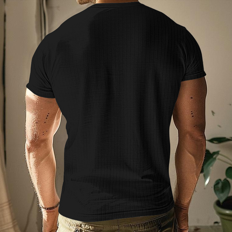 189g Weight Short Sleeve Sleeve Length Regular Sleeve Sleeve Type Polyester Fabric Type Regular Top Length T-shirt Tops Type Casual Occasion Round Neck, Collarless Neckline Breathable Function Slim Fit Type Solid Color Pattern Summer Season Men's Gender Simple Style Style Wholesale Men's Simple Style Solid Color Short Sleeve Men's Tops 9