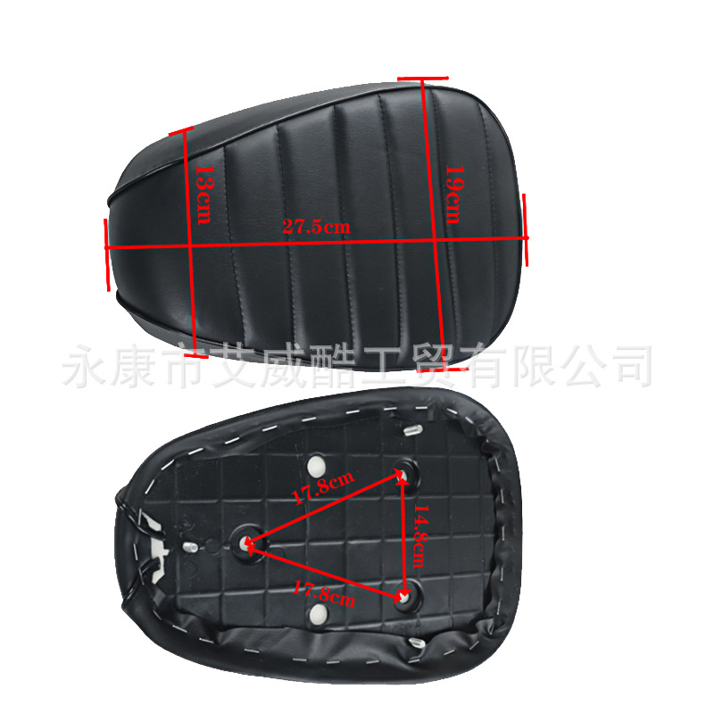 60V Harley accesorios del coche eléctrico Universal original cojín del asiento trasero cojín del asiento respaldo modificación