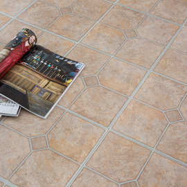 地板砖贴纸防水耐磨自粘地板革家用厨房垫仿瓷砖阳台加厚地贴