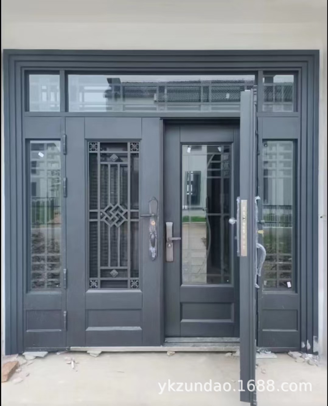 非标锌合金复合门