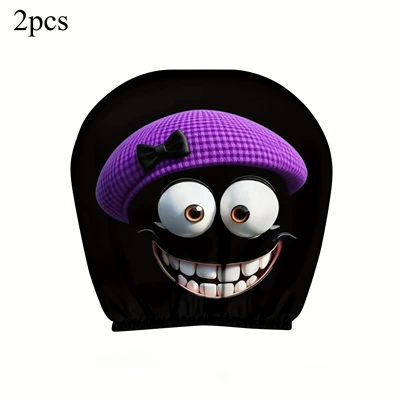 Universal seat cover – pullover printed car headrest cover, TEMU - purple-hat-hellcat-double-sided-printing-1-piece