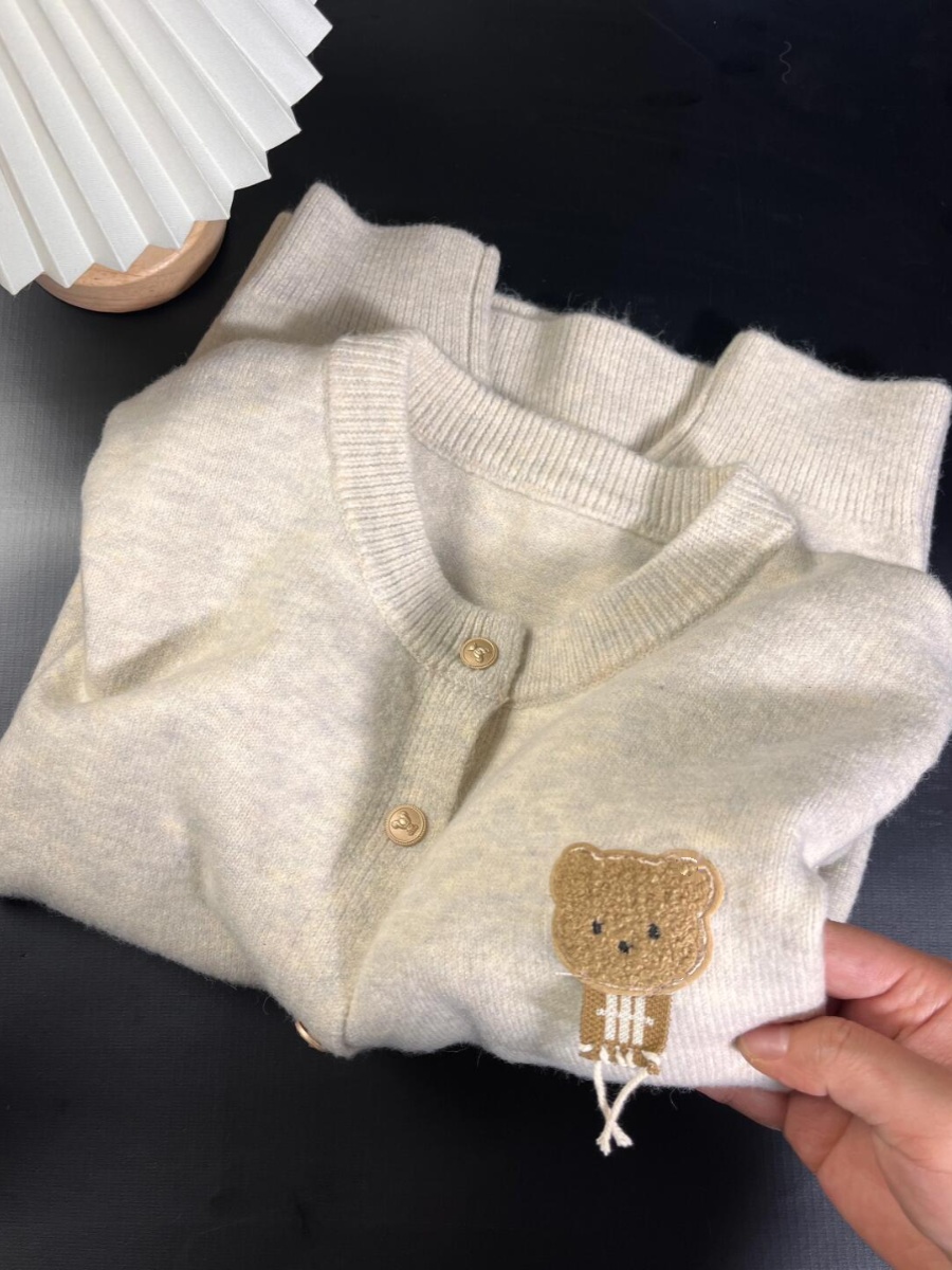Knitted autumn sweater