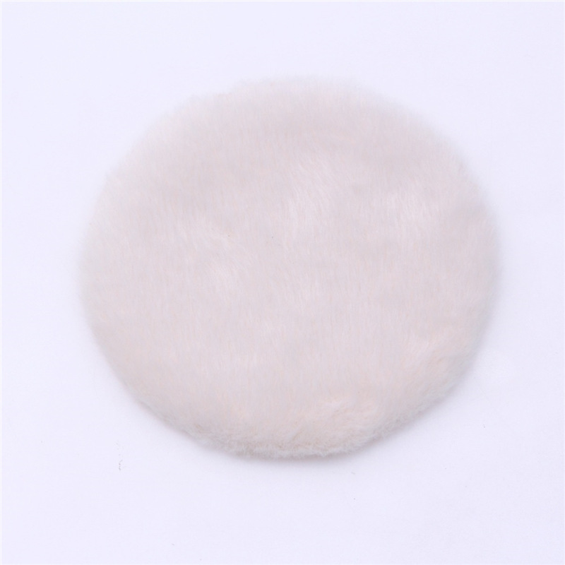 Wú Pǐnpái/Wú Zhùcè Shāngbiāo Plush Rug Thickened Sleeping Mat Bedroom (Car Carpet) - beige-round-12cm