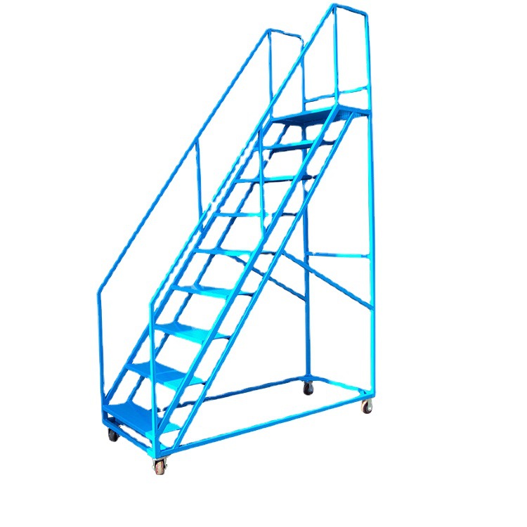 厂家折叠铁板手推车 商用物流运输搬运设备 便携静音平板手推车