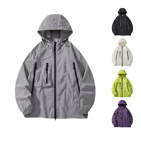 Ice-Feel Upf50+ Sun Protection Clothing, New Summer Style for Men and Women, Lightweight Casual Versatile Sun Protection Clothing for Couples F91-1