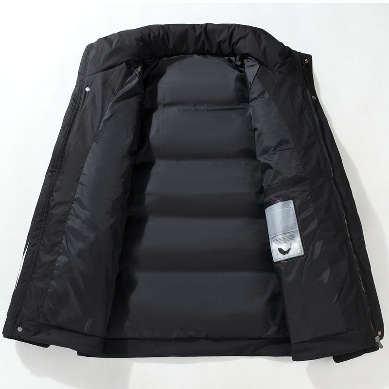 Men's Clothing supply of men's thick warm stand collar Silk cotton jacket winter new fashion casual short bread coat jacket_voghion.com