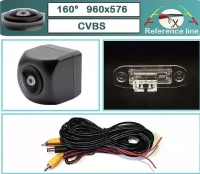 Vehicle camera: car camera HD CCD - for-volvo-s40-v50-xc90-fisheye