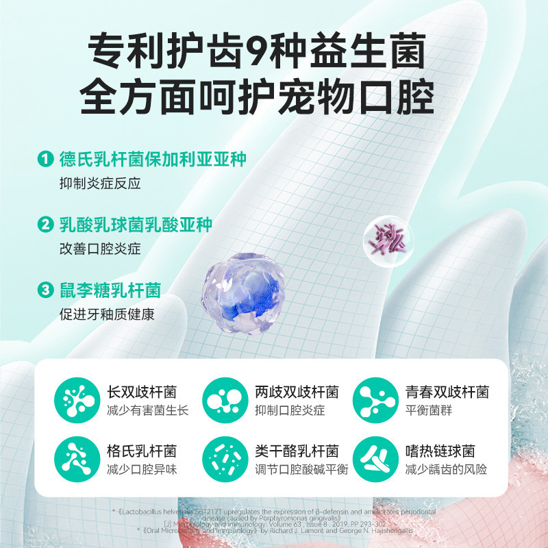 【实体专供】杨医生宠物牙膏狗狗专用猫咪口腔护理益生菌牙膏通用|undefined