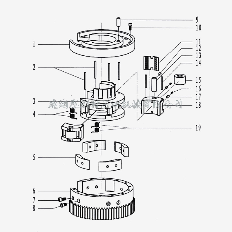 2: 详情图 示意图(牙板)