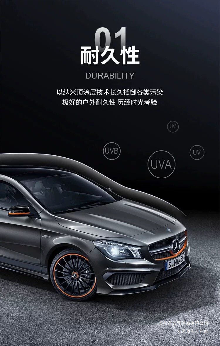 Cloud Realm Paint Surface Tpu Full Car Color Change Film Glossy Black Body Ultra Glossy Black Warrior Car Wrap Ceramic Car Film Protection