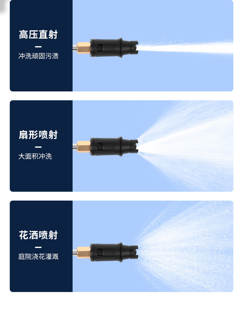 Household Hand Push Car Washing Machine High Pressure Water Gun Portable High Power Booster Water Gun Self-Priming Dual-Purpose Car Cleaning Pump