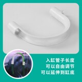 Расширение водопроводной трубы с рыбным аквариумом.