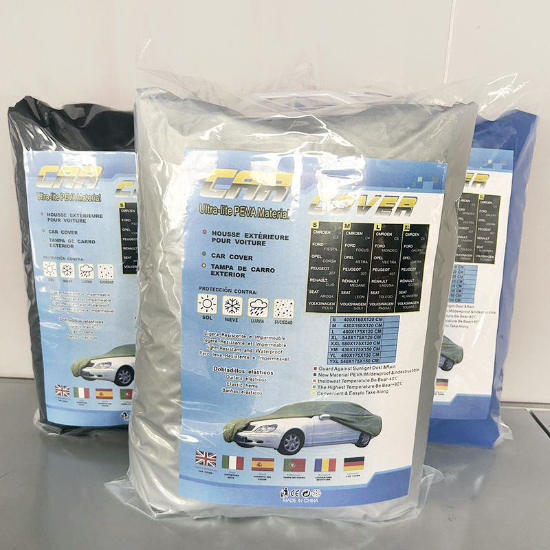 Four Seasons General Motors Car Cover PEVA Single Layer Dustproof, Rainproof and Sunscreen Car Off-road Vehicle Full Cover Car Cover