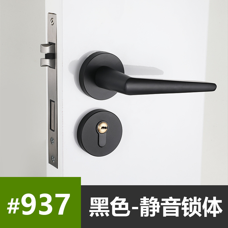 모델 937-블랙-클래식 잠금 바디