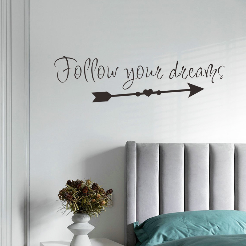 New Simple English Slogan Wall Stickers display picture 5