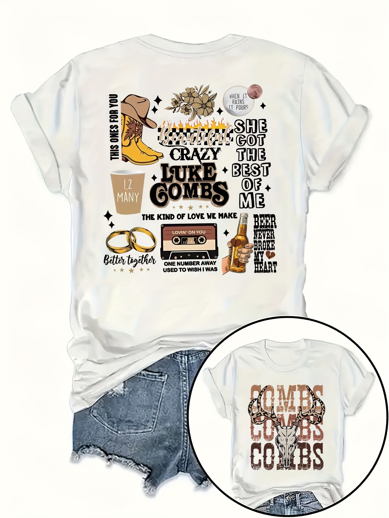 Coombs Bullhead, Country Music, Luke Coombs 2024 World Tour, Cowboy Coombs