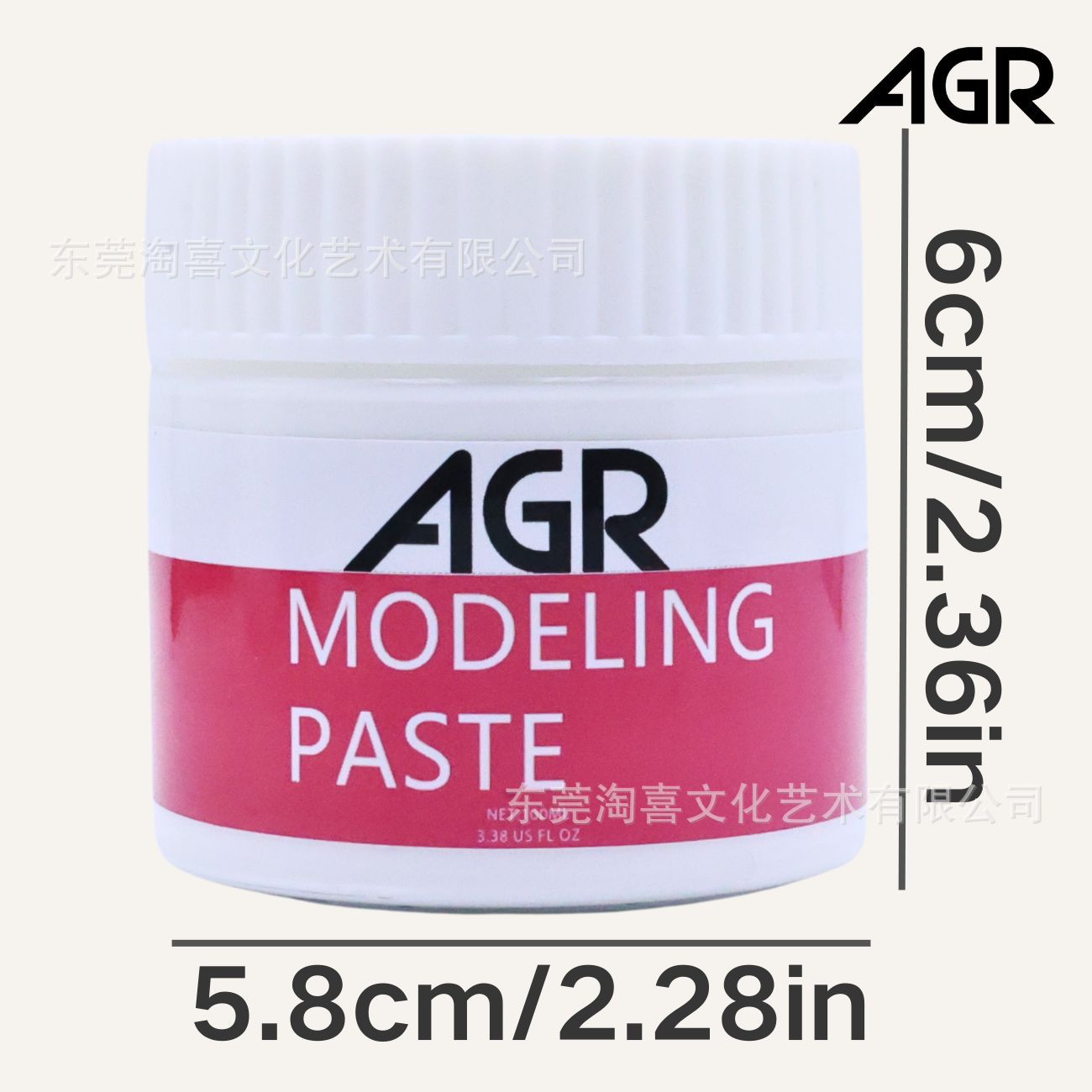 Crema de textura transfronteriza Crema de plástico Crema de textura de crema Pintura de textura acrílica Pintura de base acrílica Medio espesante acrílico 3D