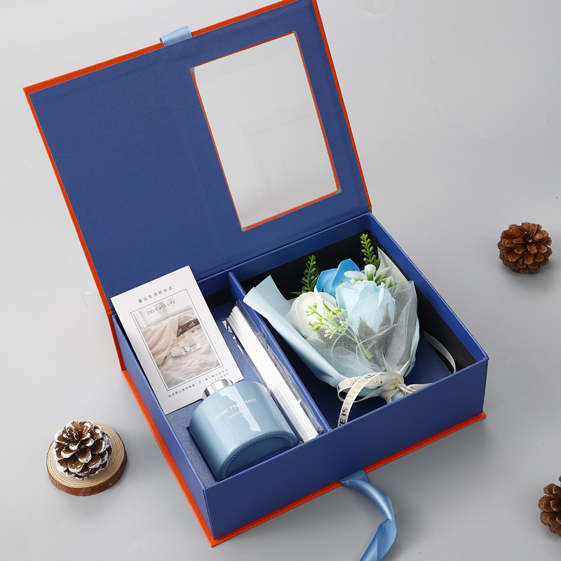 Caja de regalo floral de aromaterapia creativa para niños y niñas, maestros, amigos, Esposas, novias, cumpleaños romántico, regalo del Festival de la diosa del 8 de marzo