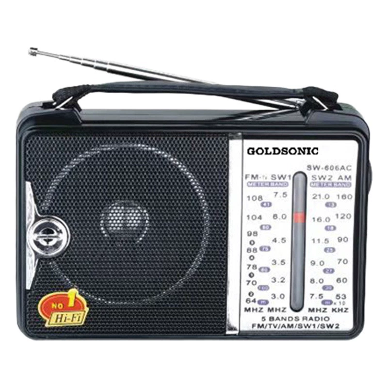 Горячая модель транскордонной прямой продажи с фабрики SW-606AC FM AM FM SW многодиапазонная портативная радиостанция
